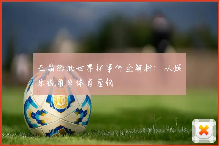 王晶怒批世界杯事件全解析:从娱乐视角看体育营销