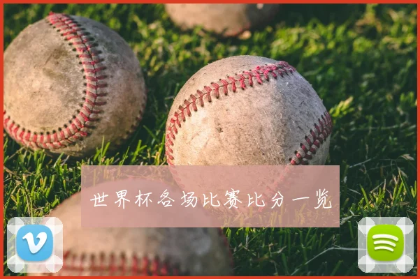 世界杯各场比赛比分一览