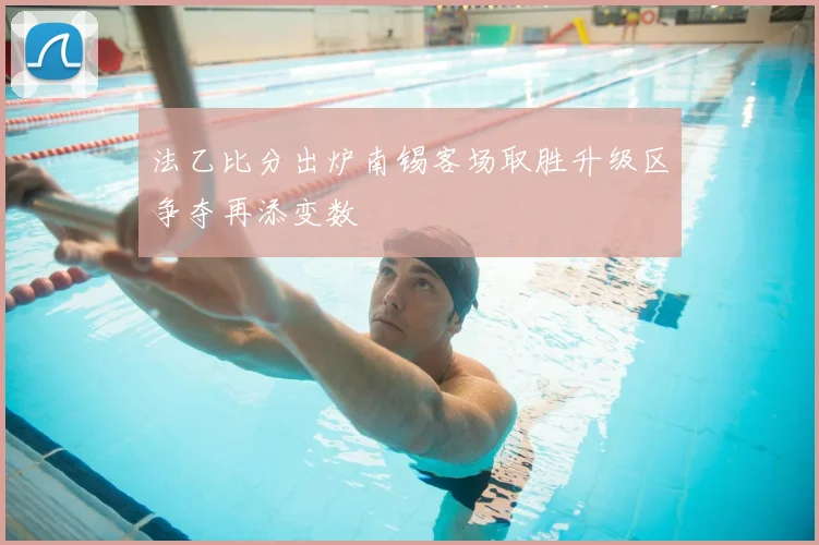 法乙比分出炉南锡客场取胜升级区争夺再添变数