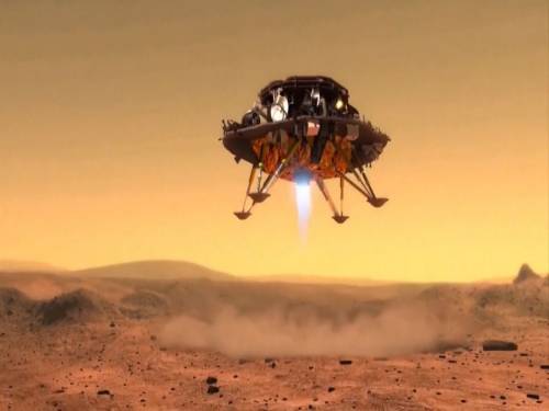 The Great Achievement China Sky Man 1 successfully landed Mars